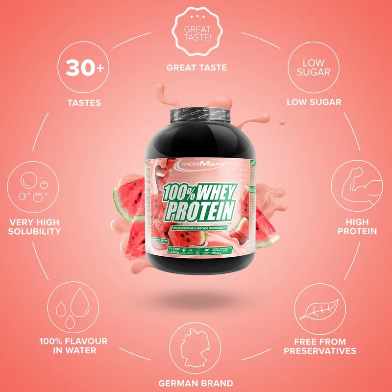 100% Whey Protein (2350g) - Melone