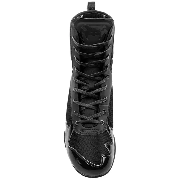 Venum ELITE BOXING SHOES Boxstiefel, Schwarz-Schwarz