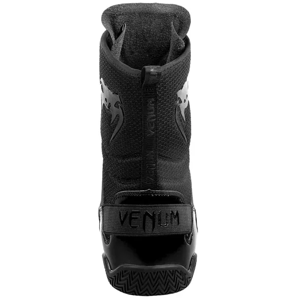 Venum ELITE BOXING SHOES Boxstiefel, Schwarz-Schwarz