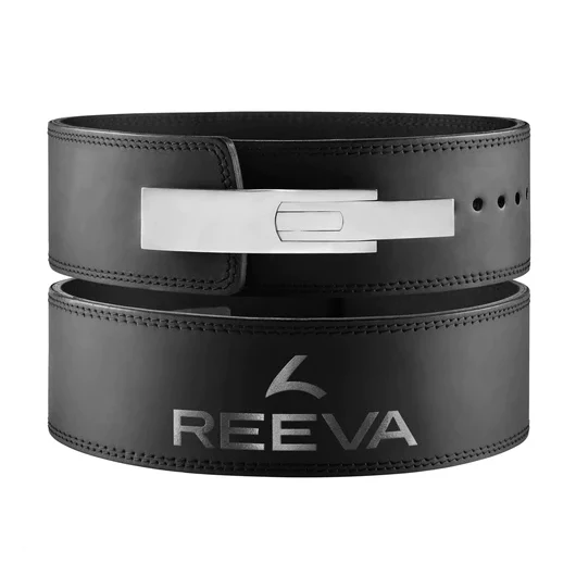 Reeva POWERLIFTING GÜRTEL 10 MM, EDELSTAHL, Black