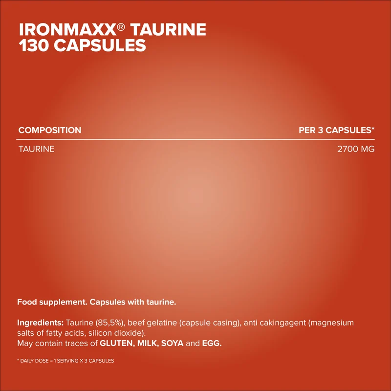 Taurin - 130 Kapseln
