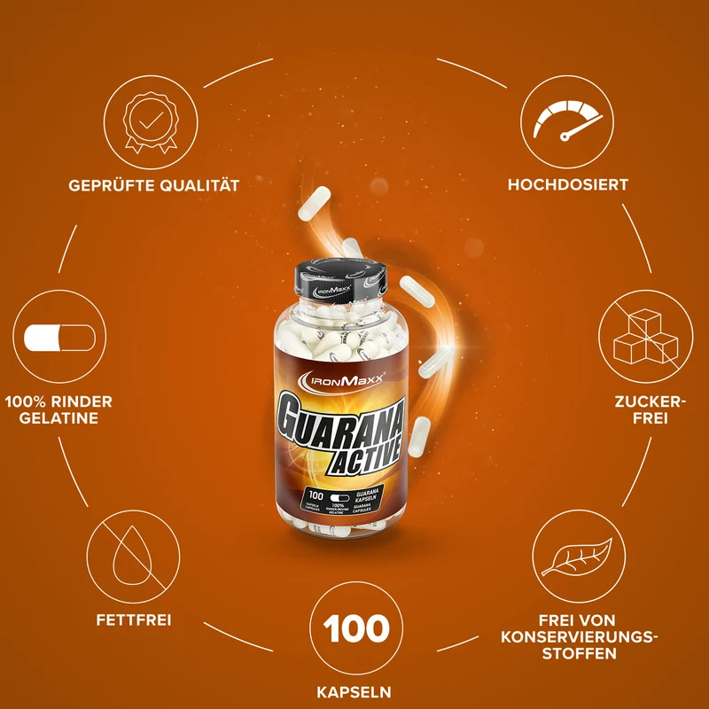Guarana Active - 100 Kapseln