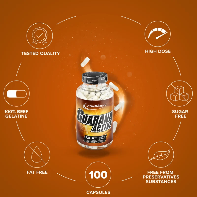 Guarana Active - 100 Kapseln