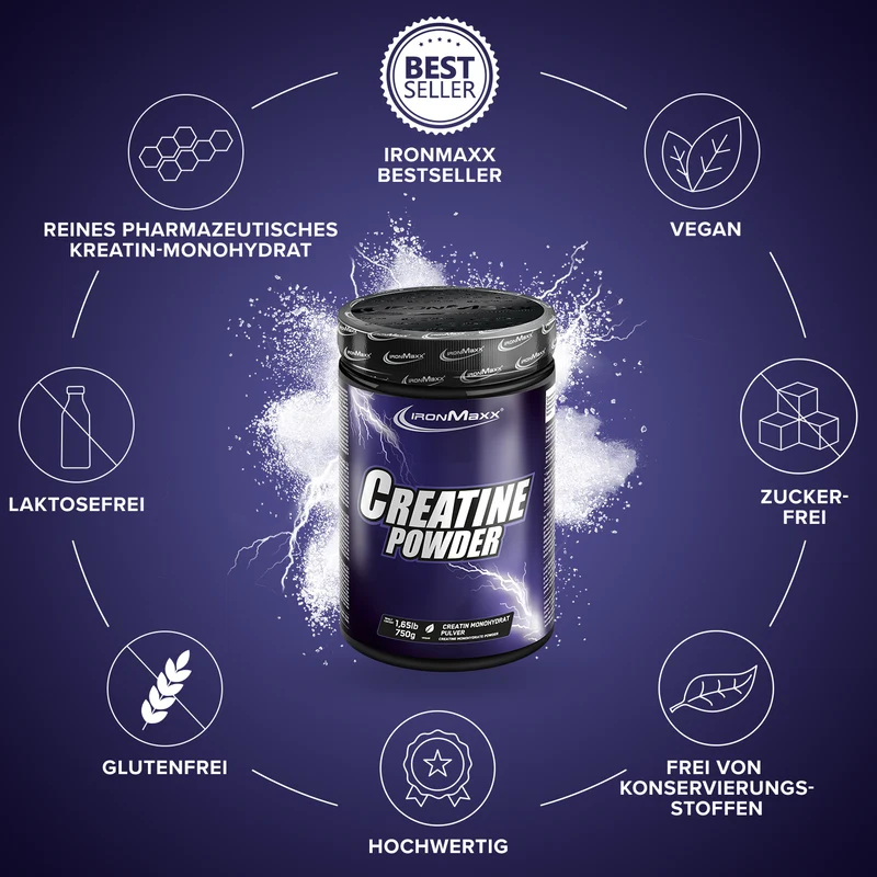 Creatine Powder Monohydrat (750g)