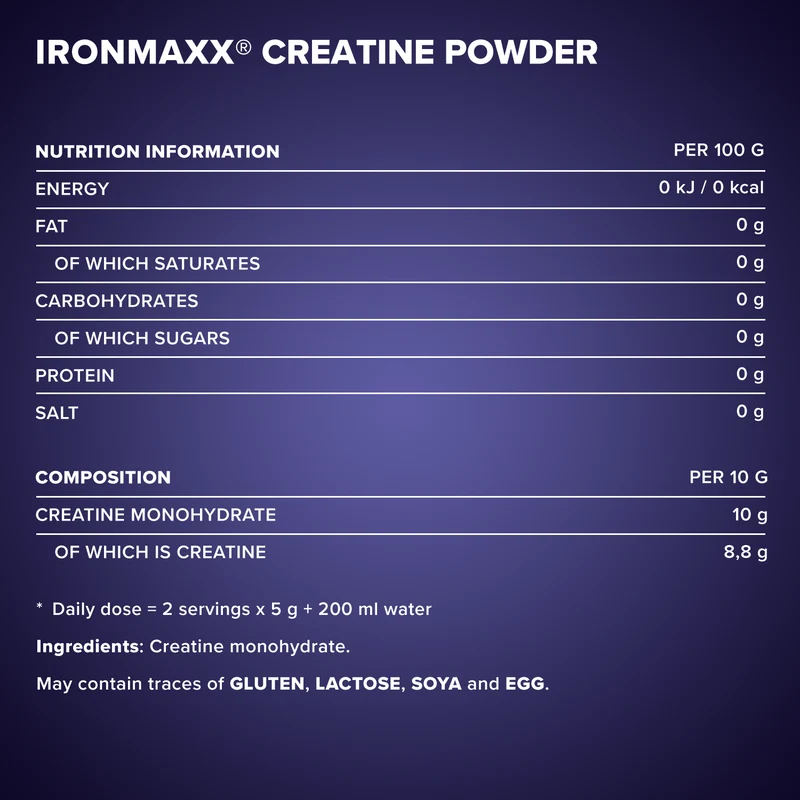 Creatine Powder Monohydrat (750g)