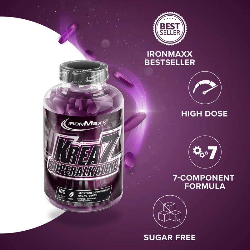 Krea7 Superalkaline - 180 Tabletten