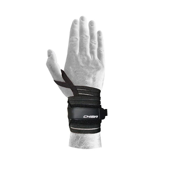 Chiba HANDGELENK BANDAGE PRO Black, Paar