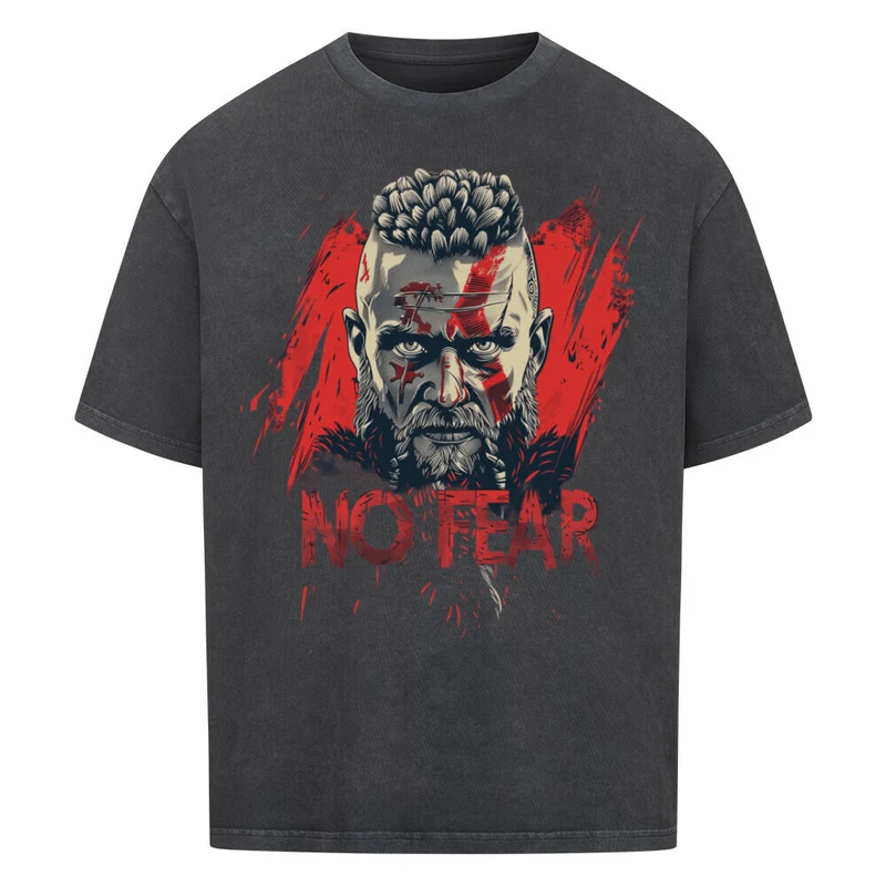No Fear - Premium Oversized Shirt Unisex