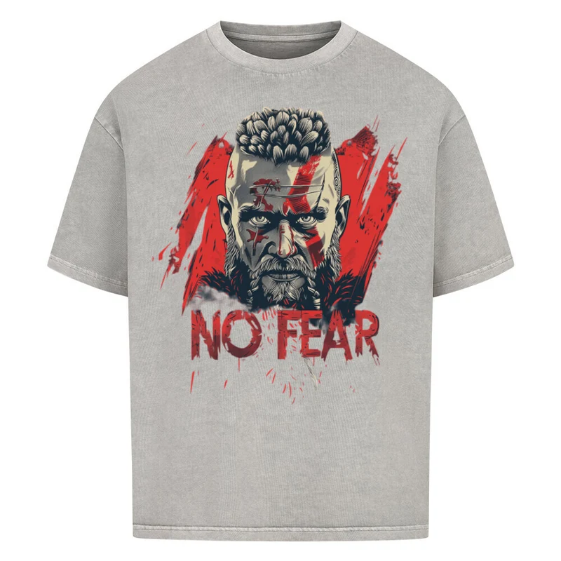 No Fear - Premium Oversized Shirt Unisex