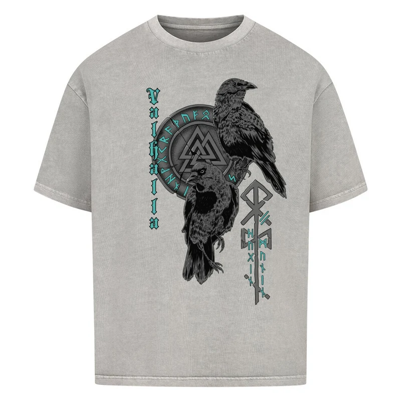 Hugin&Munin - Premium Oversized Shirt Unisex