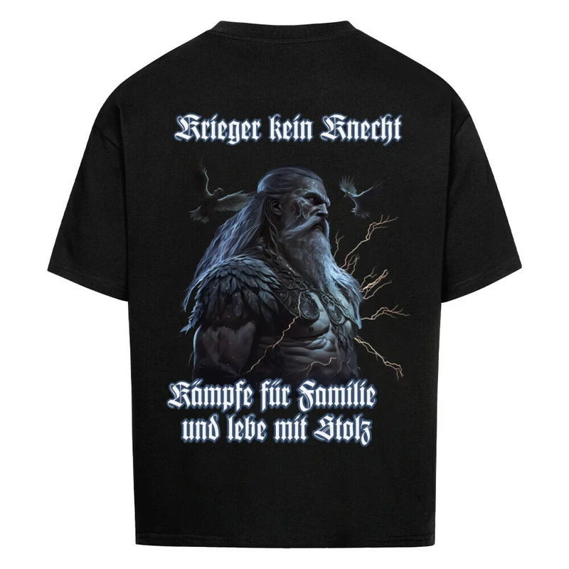 Familienkrieger - Premium Oversized Shirt Unisex Backprint