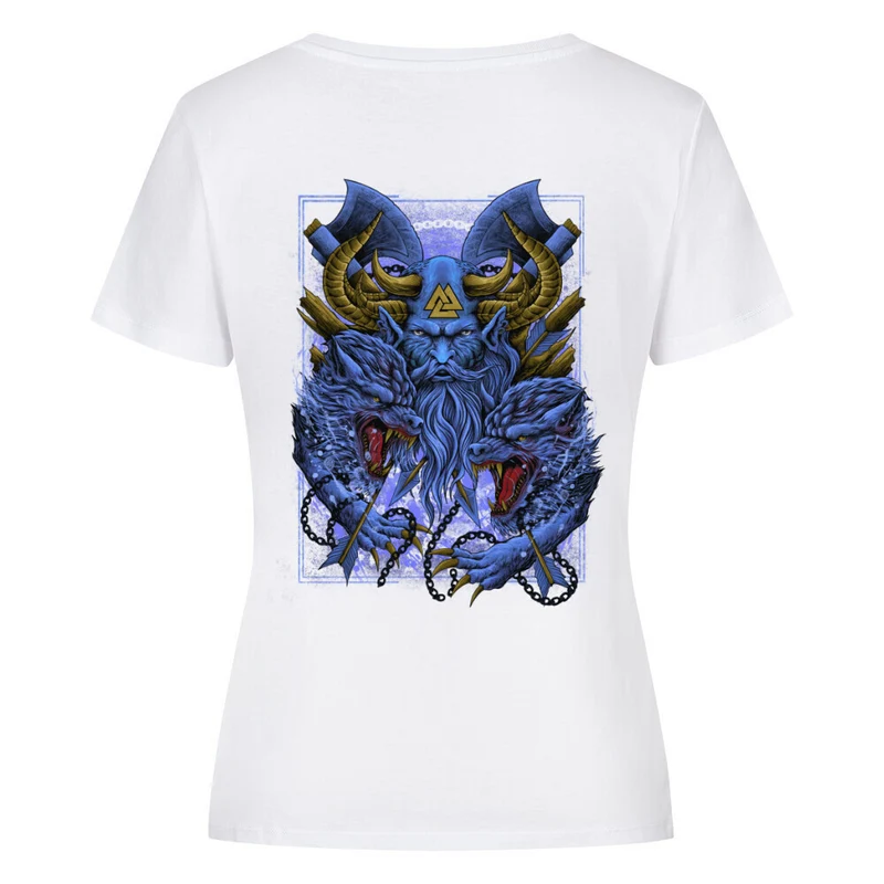 Jötunn - Damen Premiumshirt Backprint