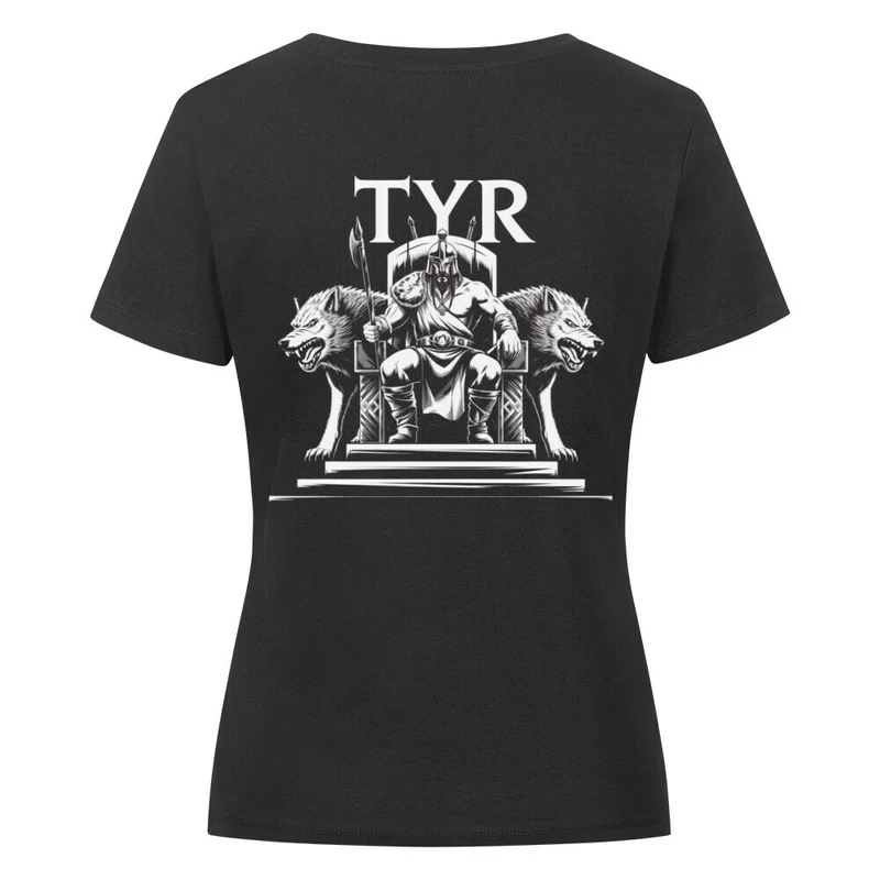 Tyr - Damen Premiumshirt Backprint