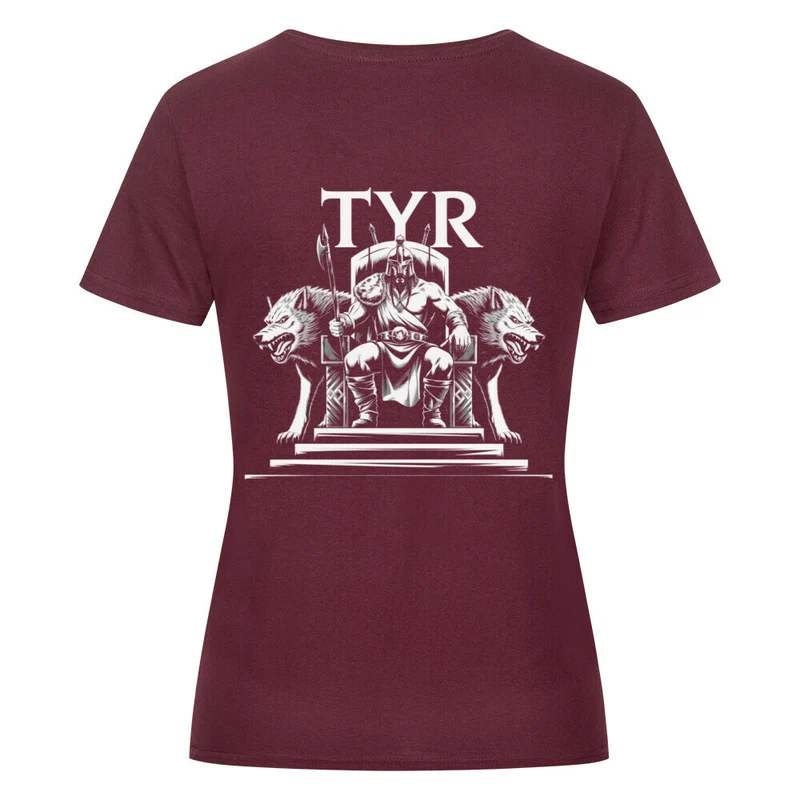 Tyr - Damenshirt Backprint