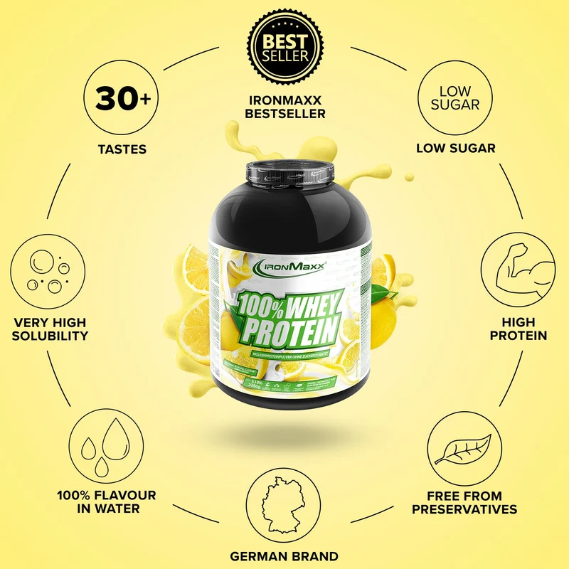 100% Whey Protein (2350g) - Lemon-Yoghurt