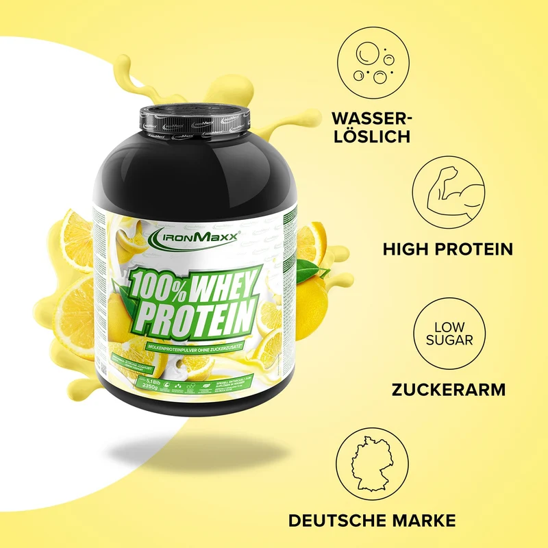 100% Whey Protein (2350g) - Lemon-Yoghurt