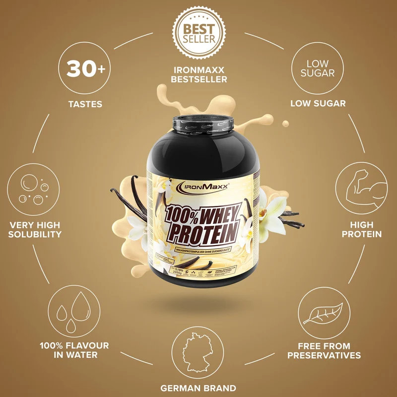 100% Whey Protein (2350g) - French Vanilla