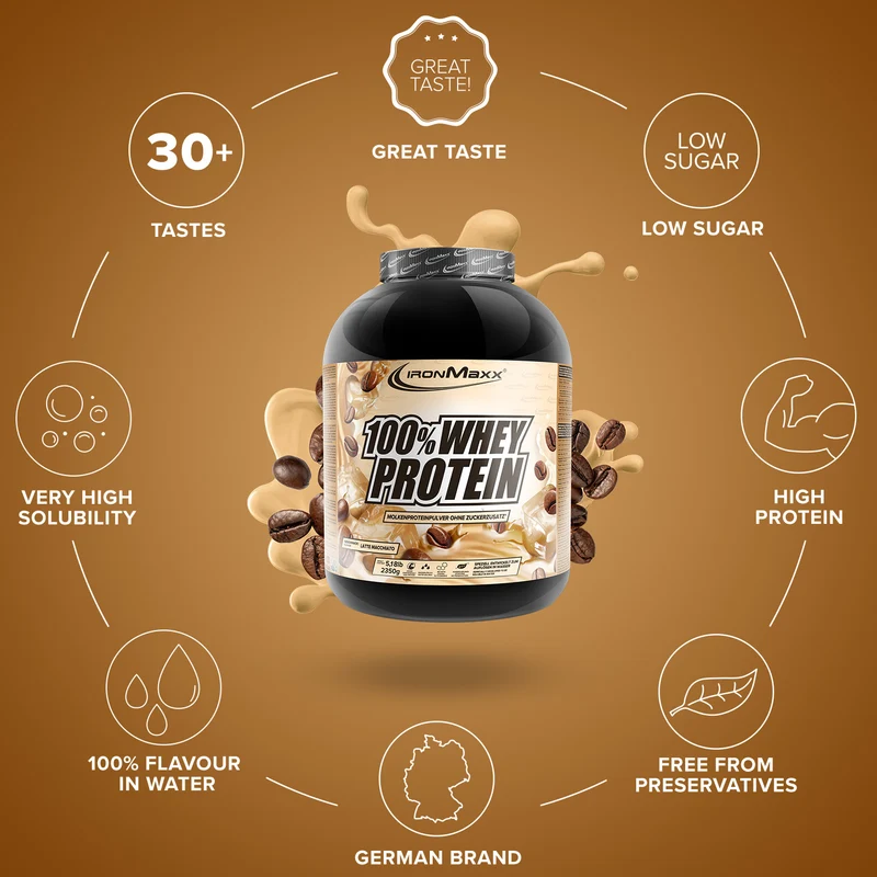 100% Whey Protein (2350g) - Latte Macchiato