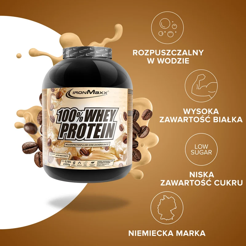 100% Whey Protein (2350g) - Latte Macchiato