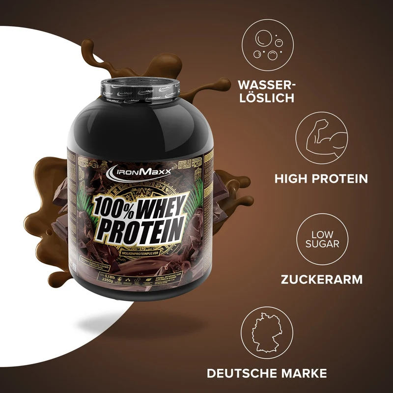 100% Whey Protein (2350g) - Pure Dark Cocoa