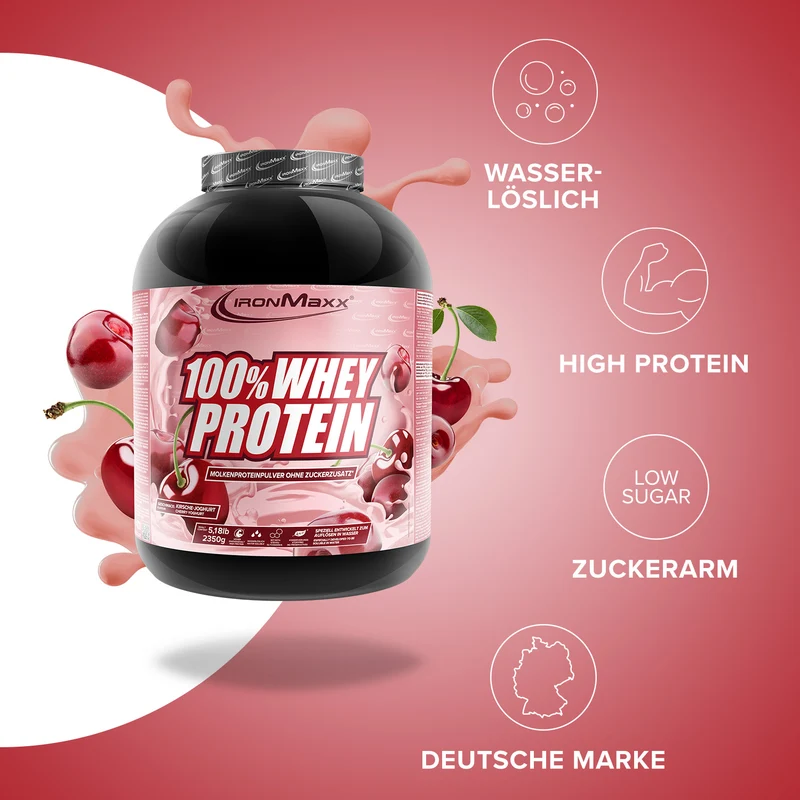 100% Whey Protein (2350g) - Kirsche Yoghurt