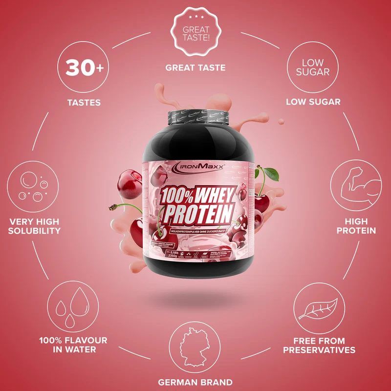 100% Whey Protein (2350g) - Kirsche Yoghurt