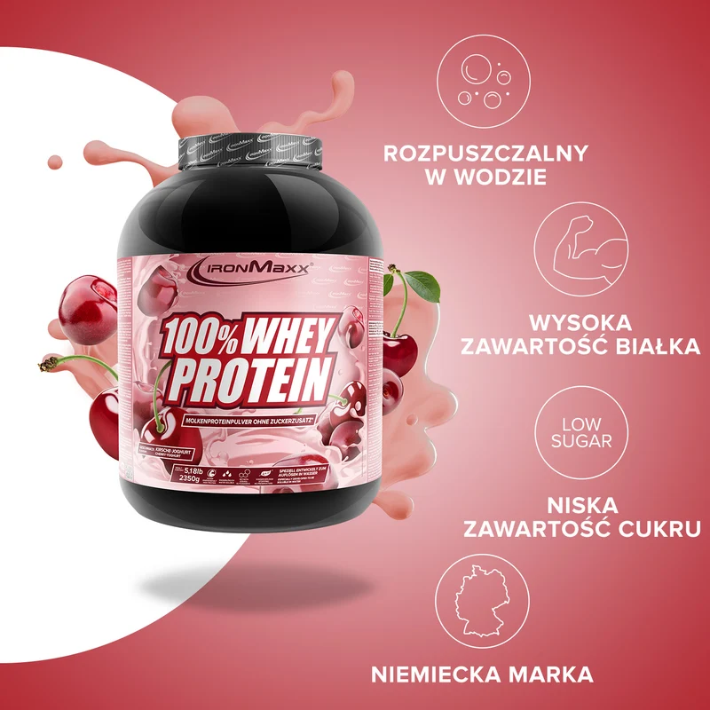 100% Whey Protein (2350g) - Kirsche Yoghurt