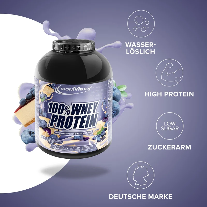 100% Whey Protein (2350g) - Blueberry Cheesecake