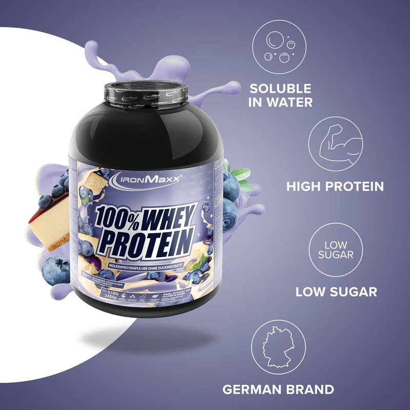 100% Whey Protein (2350g) - Blueberry Cheesecake