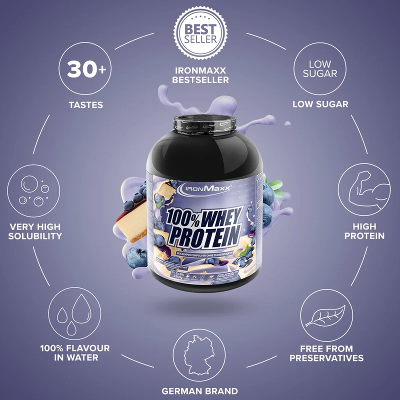 100% Whey Protein (2350g) - Blueberry Cheesecake