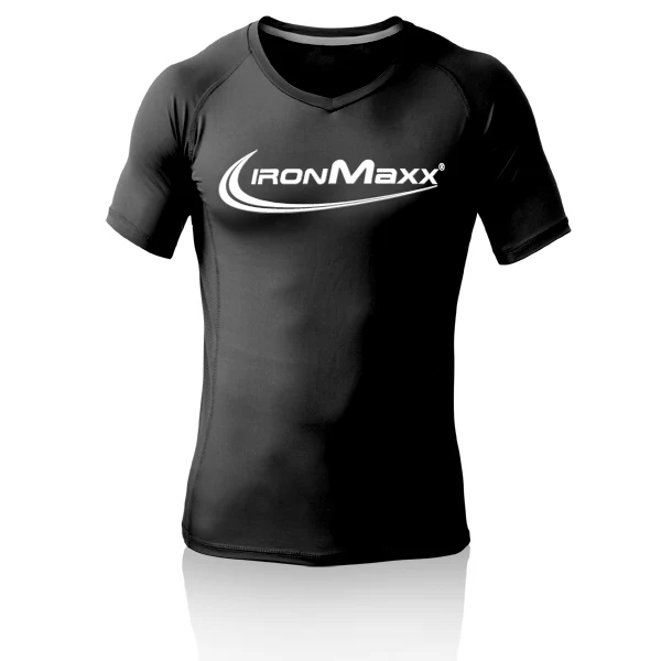 IronMaxx PREMIUM T-SHIRT MEN, Black