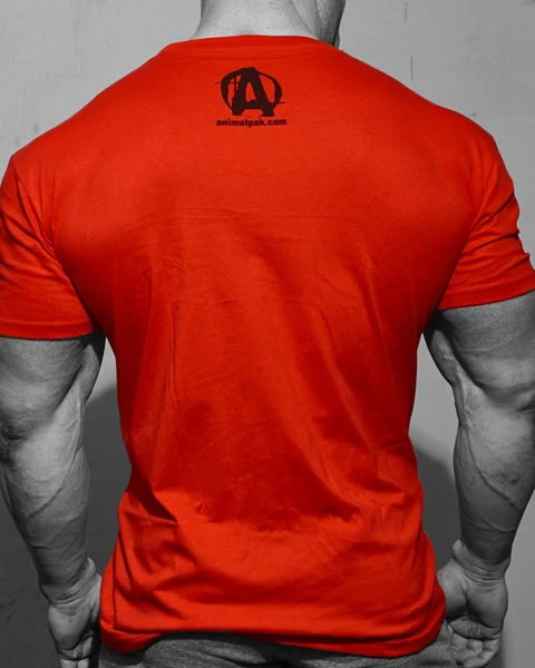 Universal T-SHIRT ANIMAL, Rot