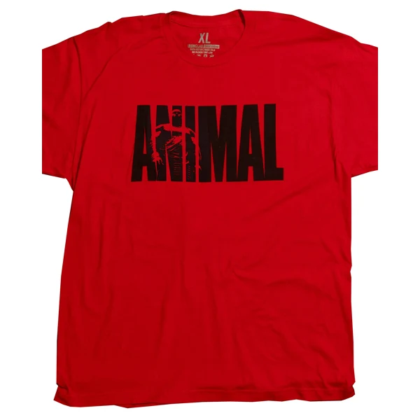 Universal T-SHIRT ANIMAL, Rot
