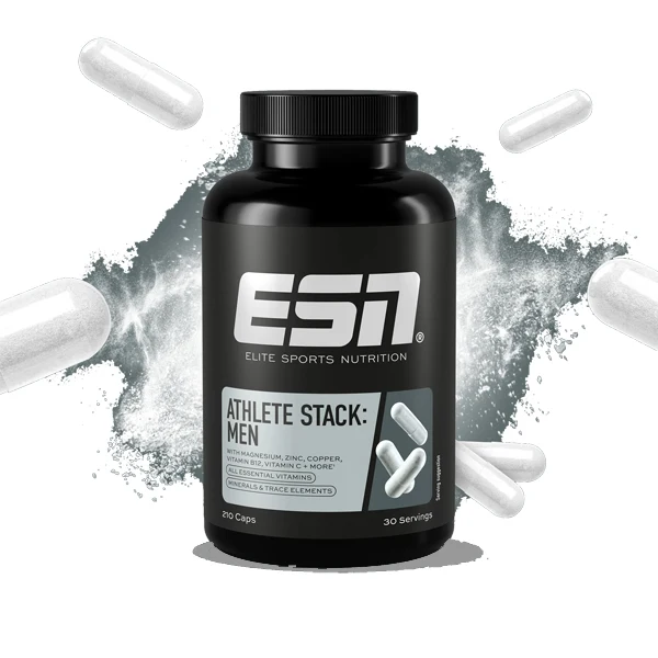 ESN ATHLETE STACK MEN, 210 Kapseln