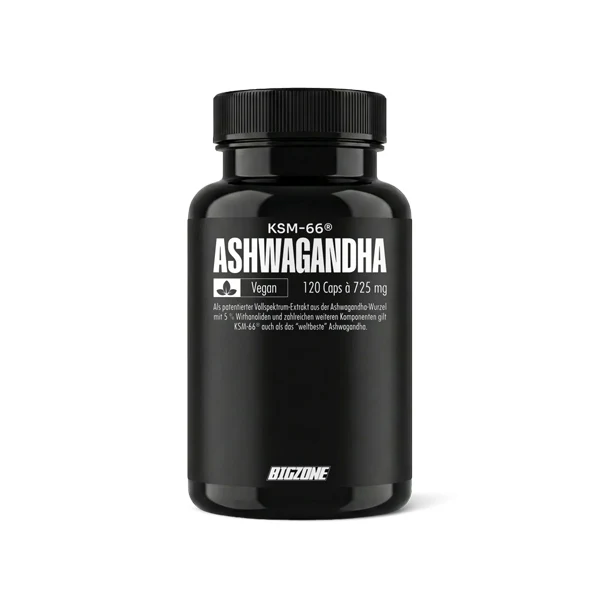 BigZone ASHWAGANDHA KSM-66®, 120 Kapseln