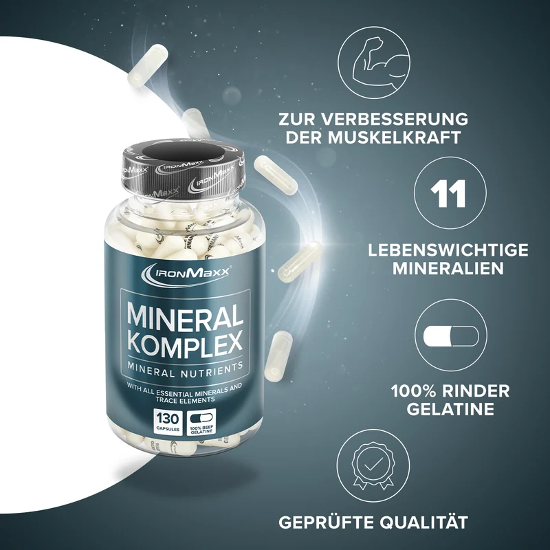 Mineralkomplex - 130 Kapseln