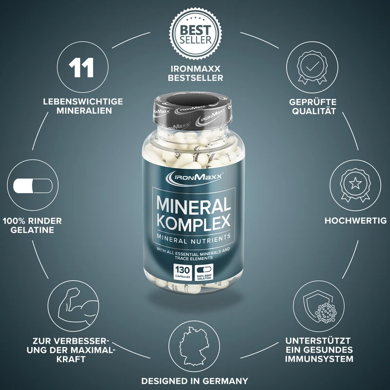 Mineralkomplex - 130 Kapseln
