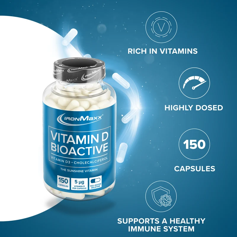 Vitamin D Bioactive - 150 Kapseln