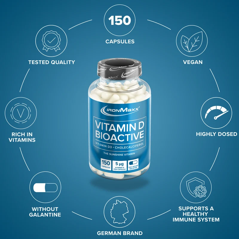 Vitamin D Bioactive - 150 Kapseln