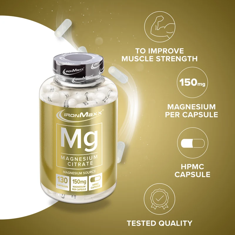 Magnesium - 130 Kapseln