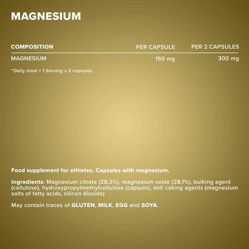 Magnesium - 130 Kapseln