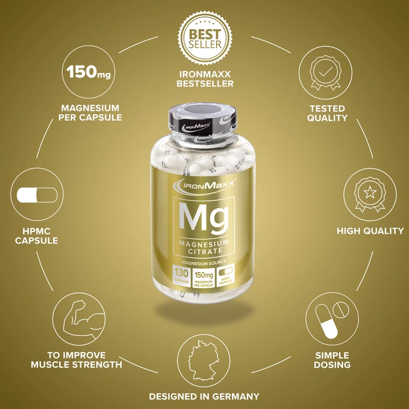 Magnesium - 130 Kapseln