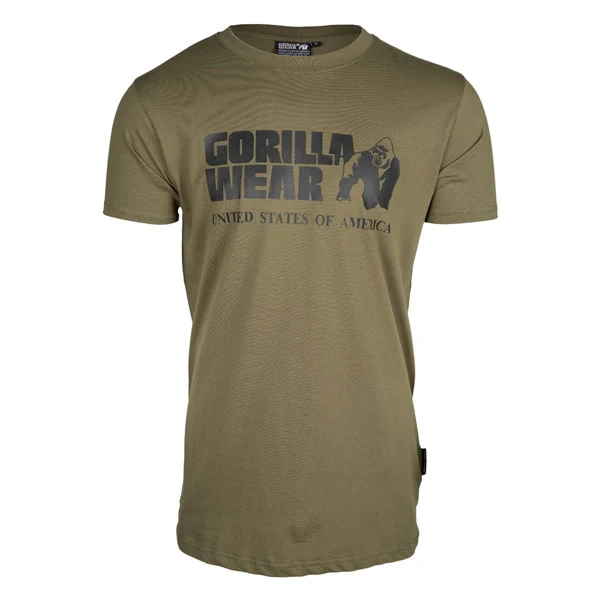 Gorilla Wear CLASSIC T-SHIRT, Army/Green