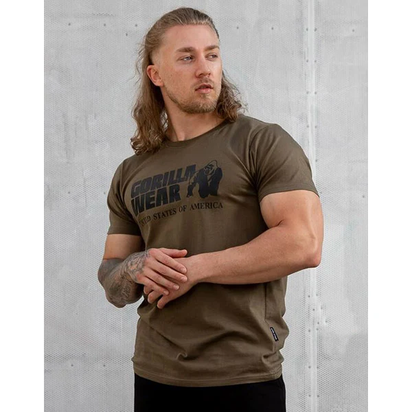 Gorilla Wear CLASSIC T-SHIRT, Army/Green