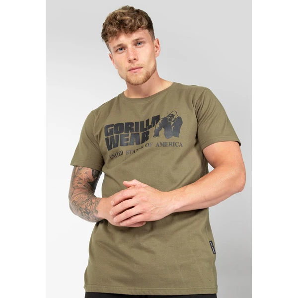 Gorilla Wear CLASSIC T-SHIRT, Army/Green