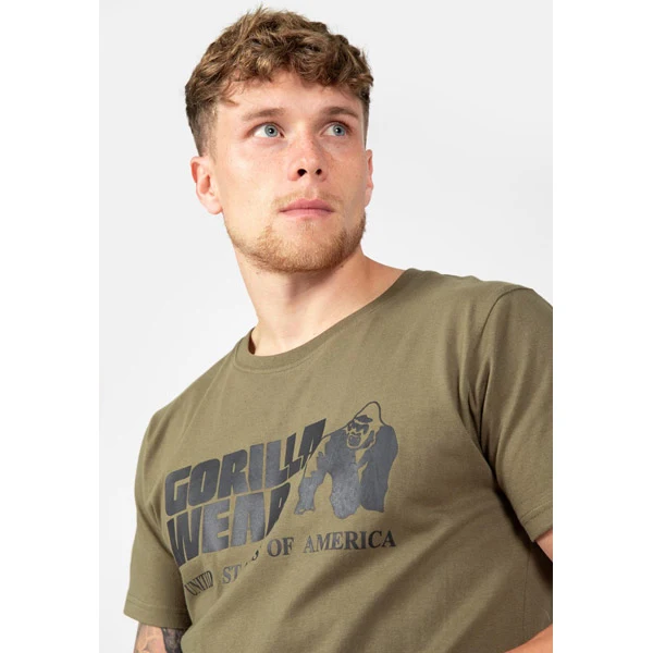 Gorilla Wear CLASSIC T-SHIRT, Army/Green