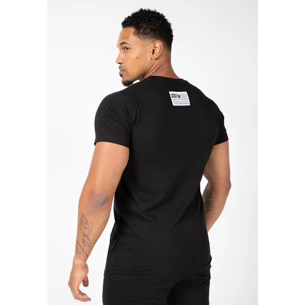 Gorilla Wear CLASSIC T-SHIRT, Black/Gold