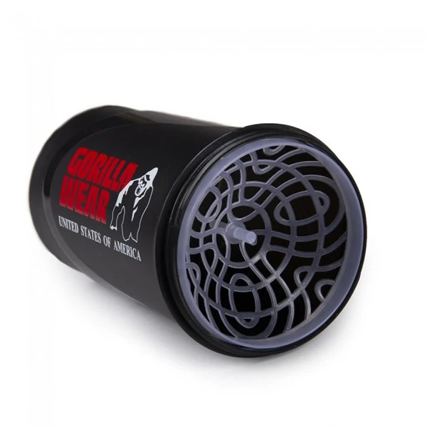 Gorilla Wear WAVE SHAKER 600 ml, Black/Red