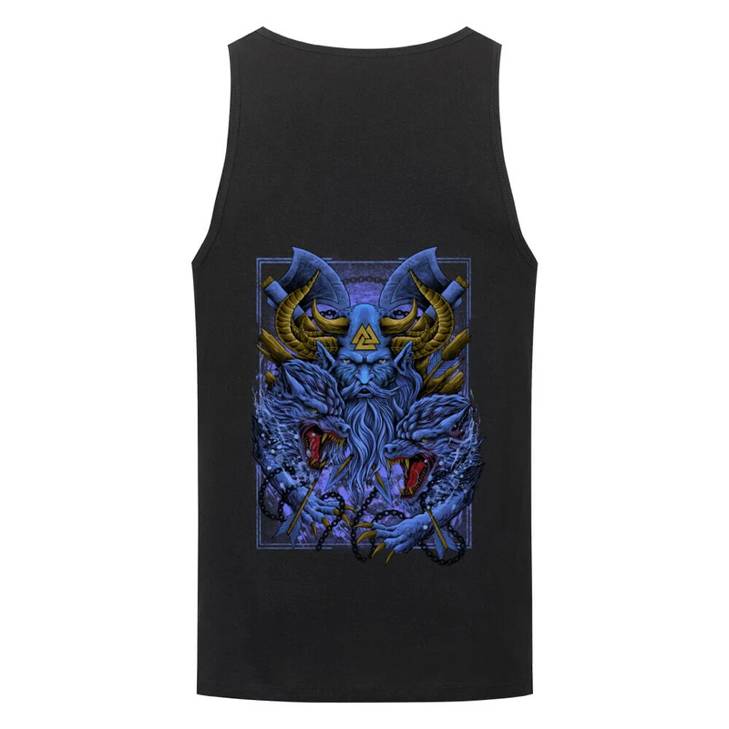 Jötunn - Tanktop Unisex Backprint