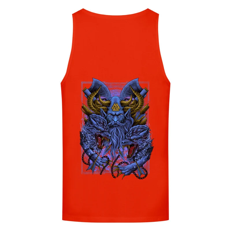 Jötunn - Tanktop Unisex Backprint